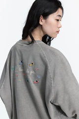 26FW★ボヌール パピー ピグメント ラグラン スウェットシャツ