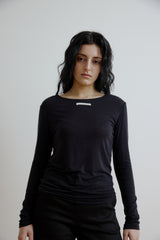 OHA BASIC TEE (BLACK)