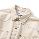 Two Pocket Western Denim Shirt - Cream