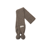 Marble Knit Mini Muffler (Brown)