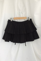 ダブルフリルプリンテッドスカート