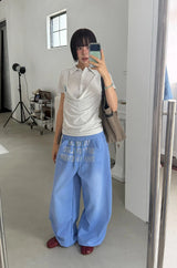 TWINKLE LETTERING SWEATPANTS