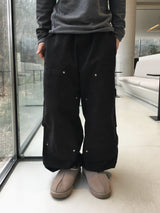 クリップダブルニーカーペンターパンツ3C