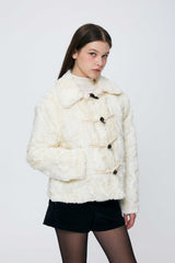 COZY FUR JACKET / WHITE