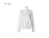 Nuel Off-Shoulder Sweatshirt