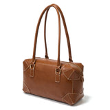 “DOLAT-ABAD” Suede Bowling Bag