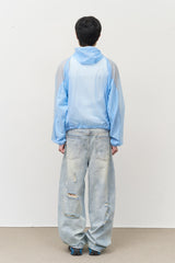 Hold Damage Wide Denim
