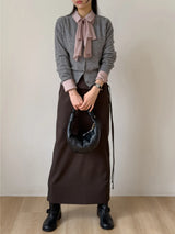 Lucia Tie See-through Blouse