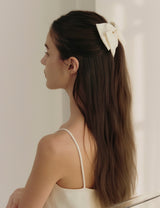 26SS★ Colombe d'Or アンバランスリボンテールヘアピン