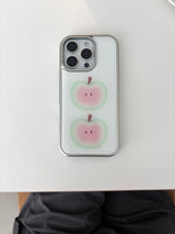 green apple phone case