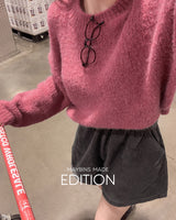 【MADE】オーバーサイズアルパカニット