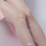 シアーミニリボンタイツ (pink)
