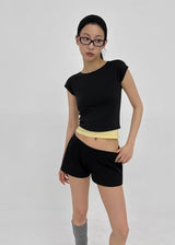 [MADE] Soro Low Waist Banded Shorts