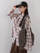 (UNISEX) Kenton Wrinkle Linen Like Shirt