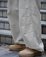 MP WASHED CURVED PANTS BG 