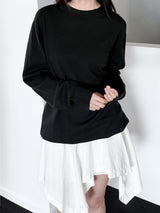 DRAPE WRAP MINI SKIRT