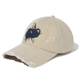 MELTING CHERRY BALL CAP - BEIGE