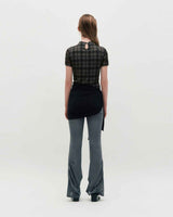 Layered Wrap Tie _ BLACK