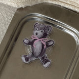 [Mademoment] drawing teddy bear acrylic smart tok