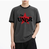 エッセンシャルスタンダード半袖リンガーTシャツ アンダースターチャコール