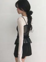 Frill Bustier