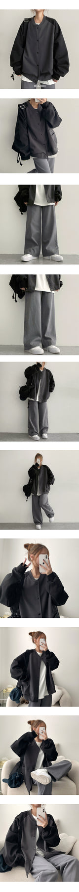 Cl ベーシックコットンワイドパンツ
