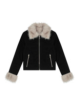 Gemma Fur Neck Wool Jacket