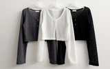 Lottie span two-button cardigan