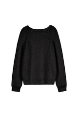 シュガープラムヘアリーカーディガン, ブラック