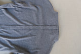 TO HER - FOLD DETAIL TEE - GREY