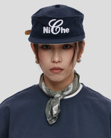 6cRAyon x Niche 壁龛 ピルボックス帽 キャップ（Navy）