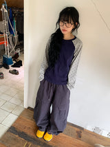 [unisex] Simon Wide Cotton Banding Cargo Pants