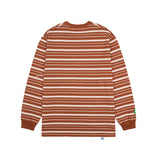 ハッピーラインズ ロングスリーブTシャツ_ベージュ