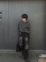Cura Vintage Washing Denim Pants