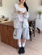 LIGHT FLAP BERMUDA SHORTS (3C)