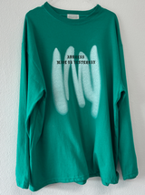 ビフォアプリントロングスリーブTシャツ🖤💚🩷🤍 - 4 カラーズ