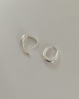Rosé earring (silver)