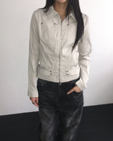 Rivet slim jacket