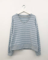 Bach Stripe V Sweatshirt (3color)