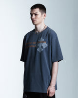 Atelier Cross T-shirt (Vintage-Blue)