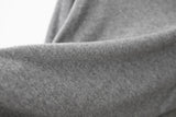 Cashmere turtle neck knit (Grey)