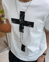 ロヘフ クロス ショートスリーブ Tシャツ