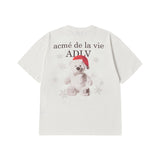 24FW SNOW BEAR SHORT SLEEVE T-SHIRT CREAM