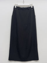 Rivet Stripe H-Line Skirt