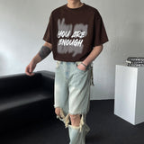 GL Lettering Knitwear Short-Sleeved (4 colors)