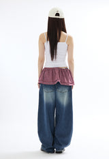 OCYN BASIC 6 PANNEL CAP_IVORY