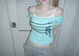 rope y2k top(2 color)