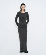 2WAY DRAPE LONG SLEEVE 