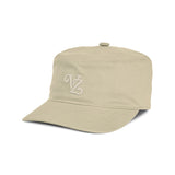 Leaf VZ Monogram Twill Pillbox Cap / Beige 