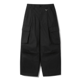 ビッグポケットダーツバルーンパンツ (Black)
